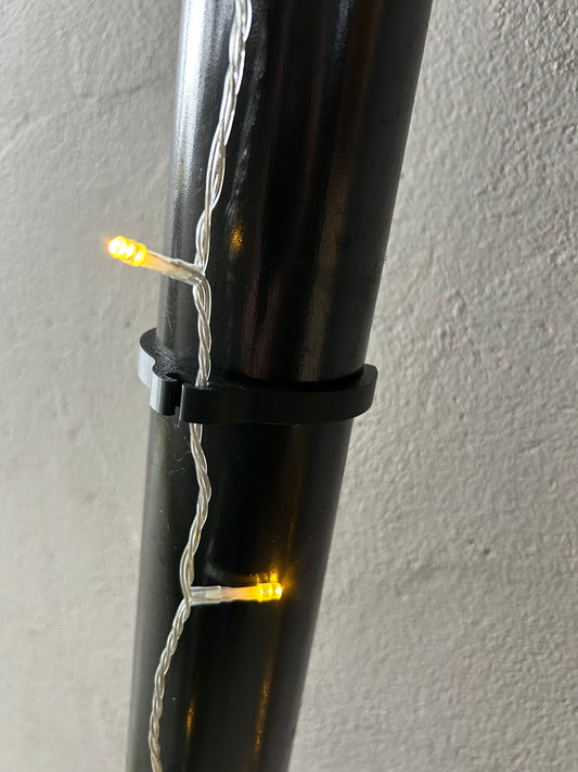 Klips til oppheng for nedløpsrør (6 pk)