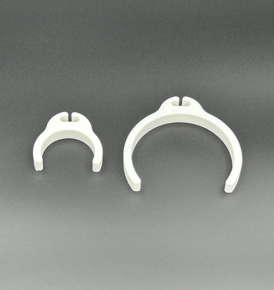 Klips til oppheng for rundt rekkverk eller rør (6 pk)