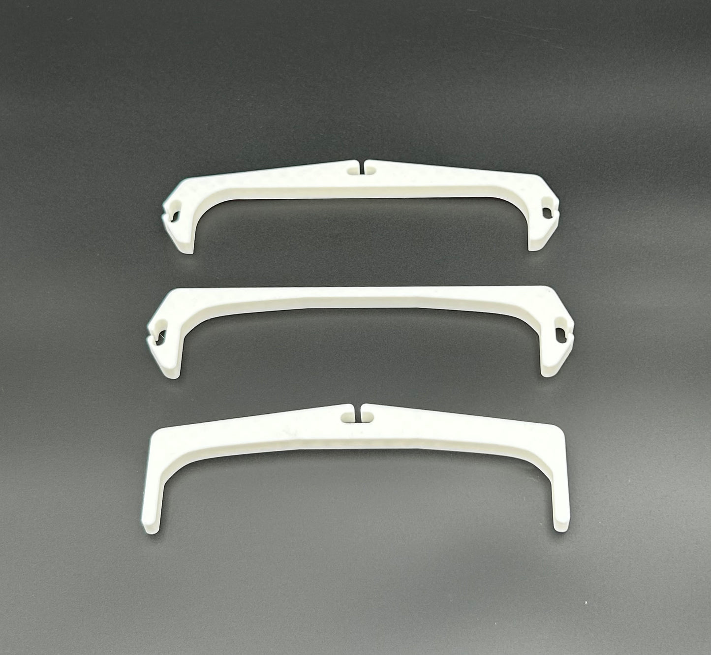 Klips til oppheng for rekkverk med avrundet kant (6 pk)