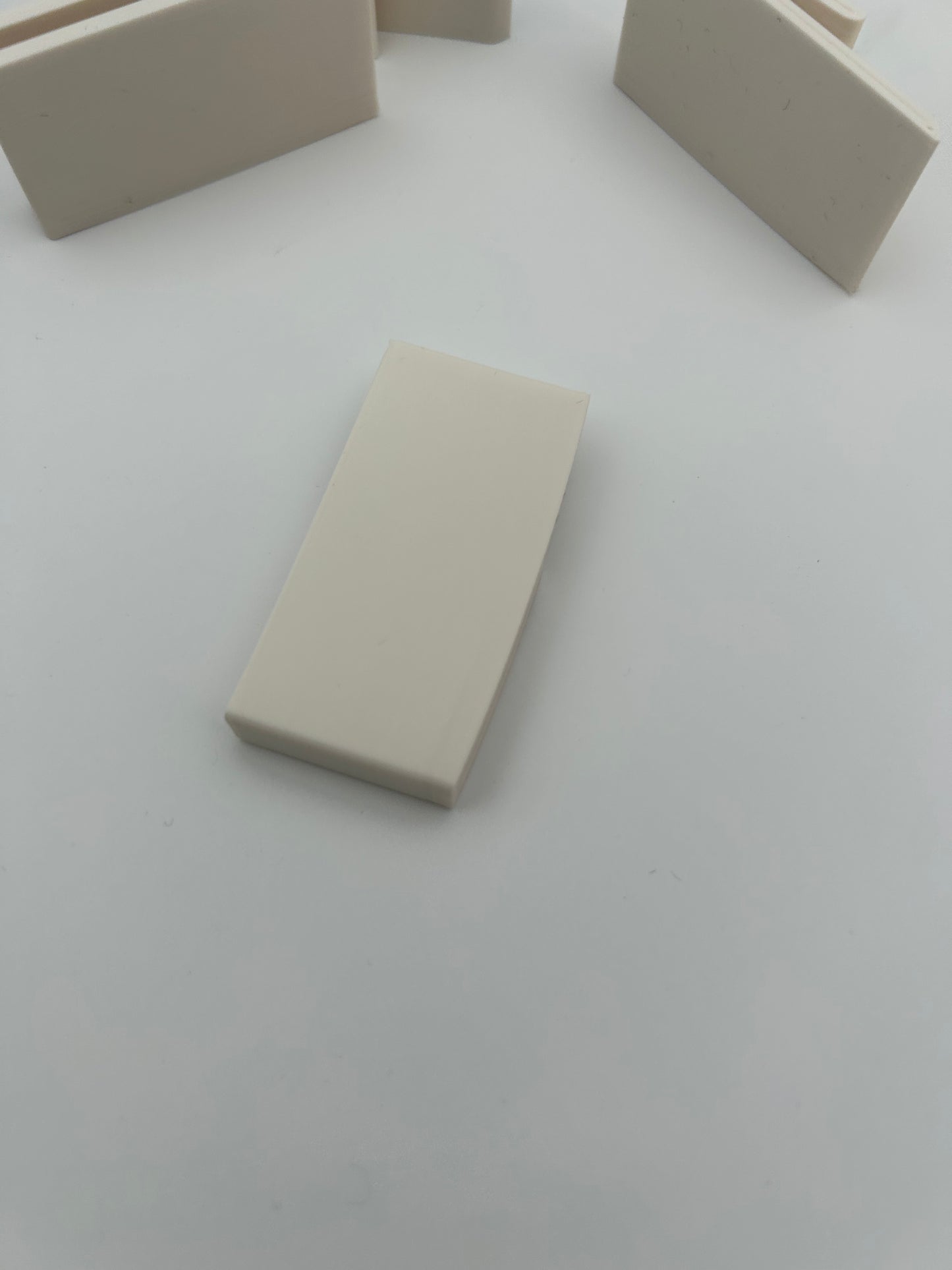 Hvit klips for jekkestropp 50 mm (B-vare)