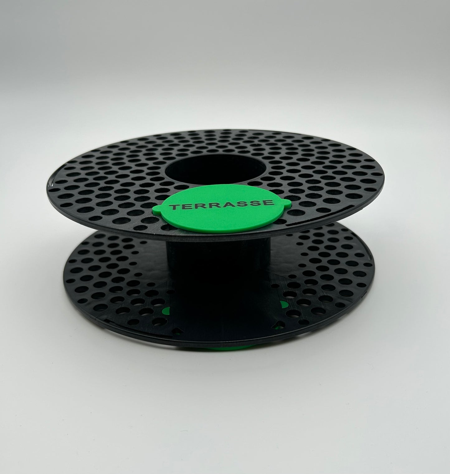 Ledningstrommel for lyslenke (Spole - gjenbruk)