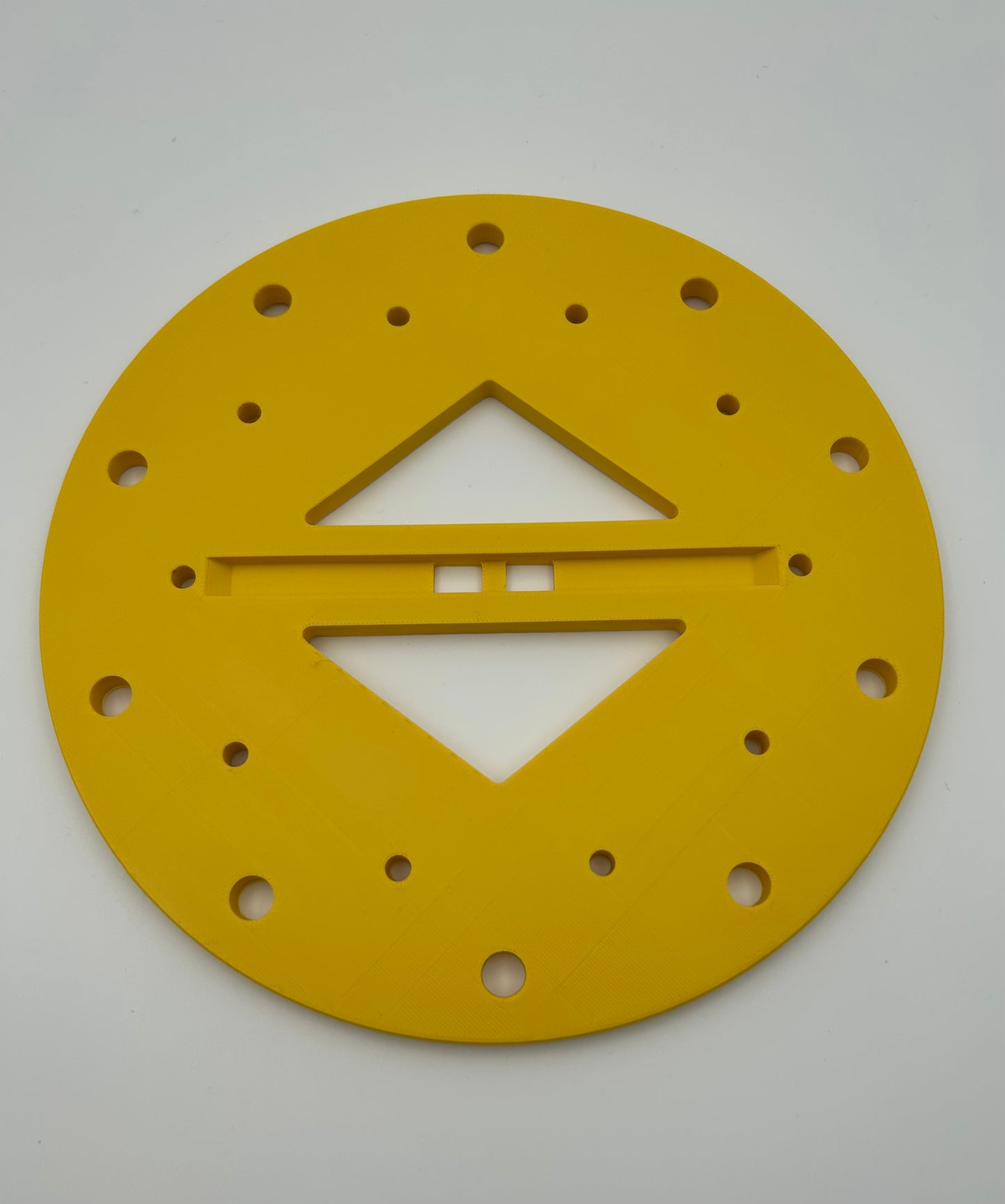 Styreplate for oppruller til drill