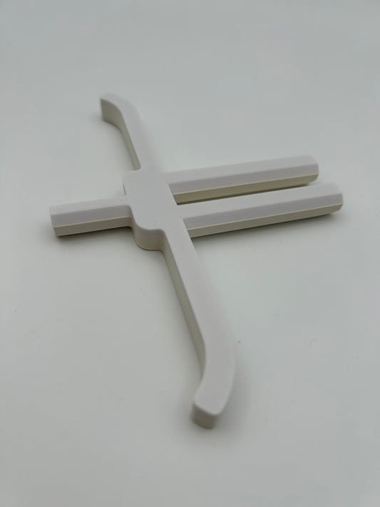 Oppruller til jekkestropp for drill - med styrekant (B vare)