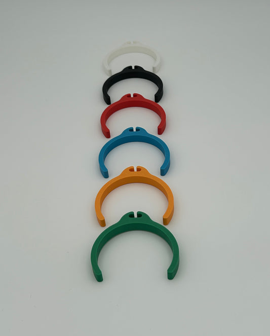 Klips til oppheng for nedløpsrør (6 pk)