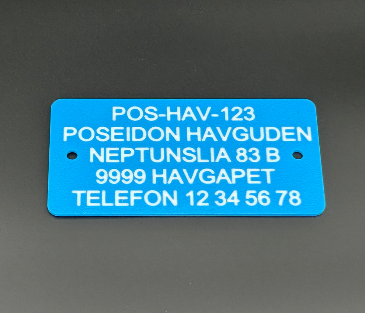 Teinemerker - Store (12x6 cm)